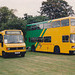 Eastern National 647 (L647 MEV) and 4019 (C419 HJN) at the ETC Rally near Norwich – 12 Sep 1993 (204-10)