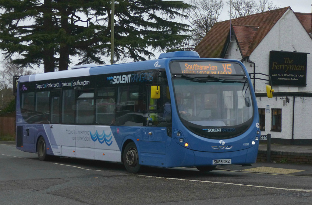 First Solent 63298 in Warsash - 12 December 2015