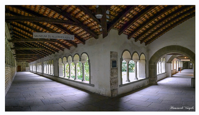 Im Kreuzgang Kloster Allerheiligen Stadt Schaffhausen