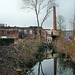 Blick zur alten Papierfabrik "Oberste Mühle" (Hagen-Delstern) / 18.12.2016