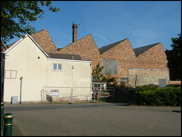 condemned factory at Atherstone