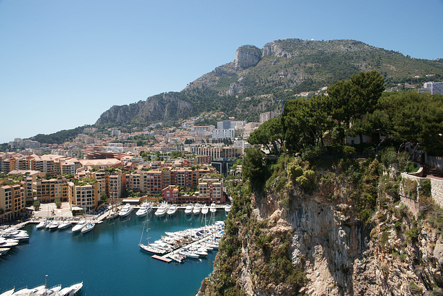 View Over Fontvieille