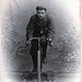 Young Hackney Cyclist c1900