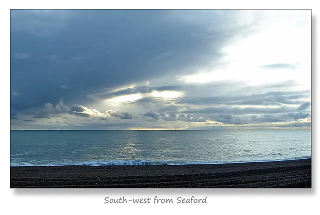 South-West from Seaford - 14.11.2019