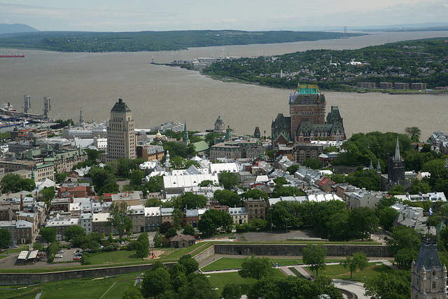 View Over Quebec City