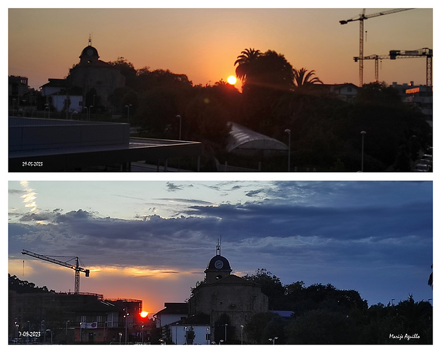 El movimiento de la tierra  -   Desde mi balcón