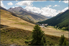 Blick auf Fontgillarde