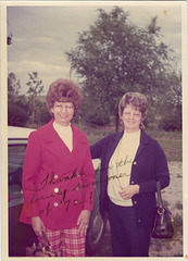 Mary and Pat, 1972
