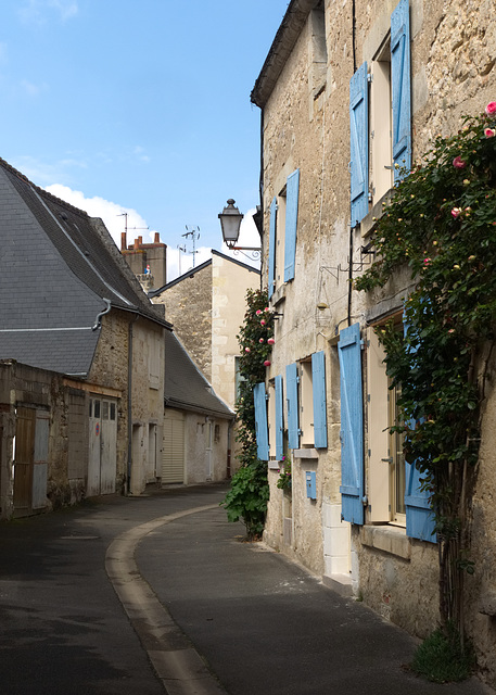 Straße in Azay-Le-Rideau