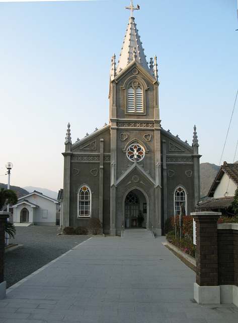 Amakusa Sakitsu Catholic Church Built in 1934 O09-01