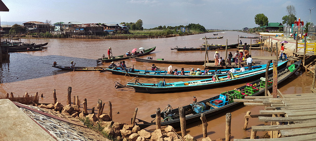 boat trip on Lake Inle