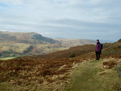 Dodd Crag over on the left