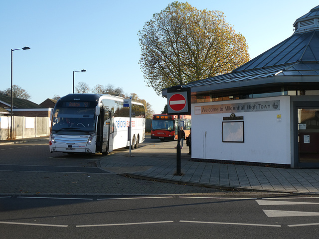 Lucketts Travel (NX owned) 5602 (BK67 LNY) in Mildenhall - 16 Nov 2021 (P1090914)