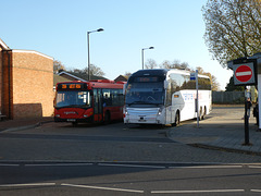 Mildenhall bus station - 16 Nov 2021 (P1090916)