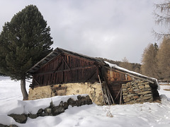 Mountain barn.