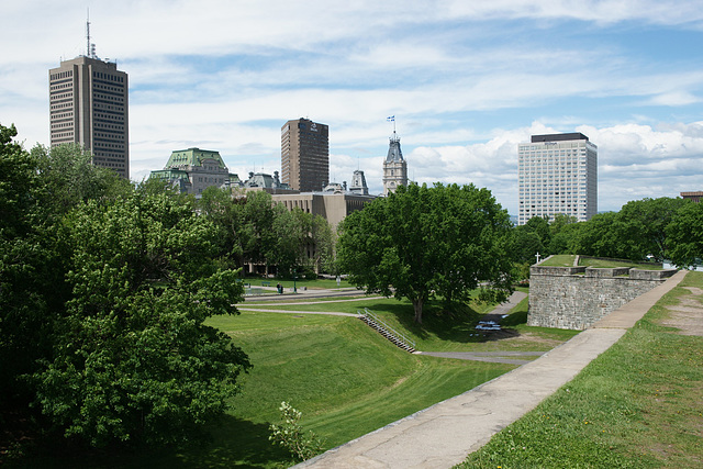 View From The Walls Of Quebec City