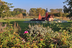 Landschaft mit Festungsmodell