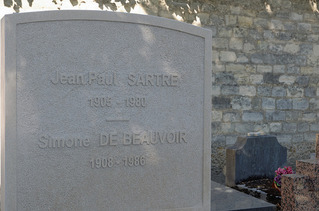 Jean-Paul Sartre (Philosophe, écrivain) et Simone de Beauvoir (Ecrivain)
