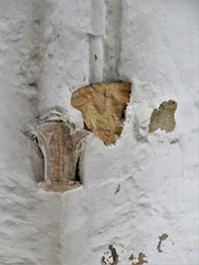 rye church, sussex (3)batterd capital and corbel in the south chancel chapel