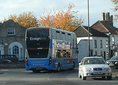 Ensignbus 132 (YX66 WLH) in Mildenhall - 16 Nov 2021 (P1090944)