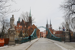 Wroclaw, Cathedral Bridge