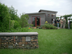 Gartenlaube mit Bank Gartenlaube mit Bank