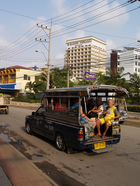 Pattaya, An Ordinary Public Transport