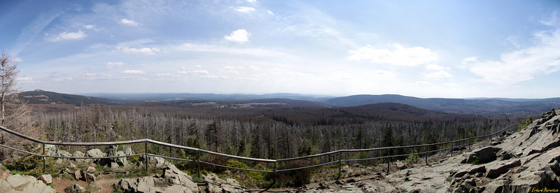 Blick von der Achtermannshöhe nach Süden - HFF!