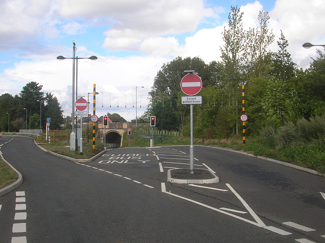 Cambridgeshire Guided Busway - 17 Jul 2011