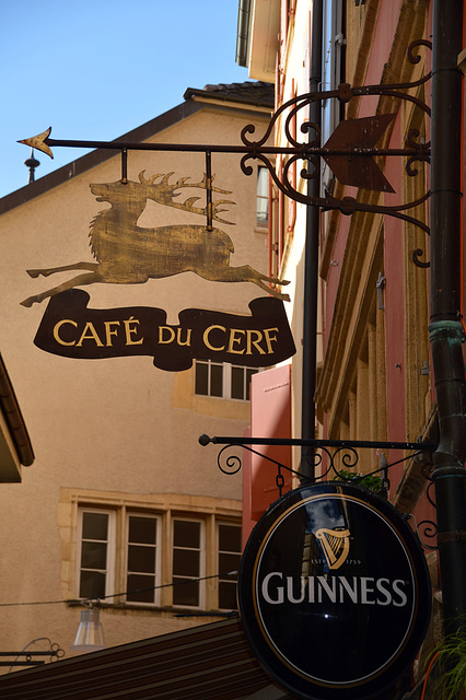 Englisches Bier in Hirschen in Neuenburg