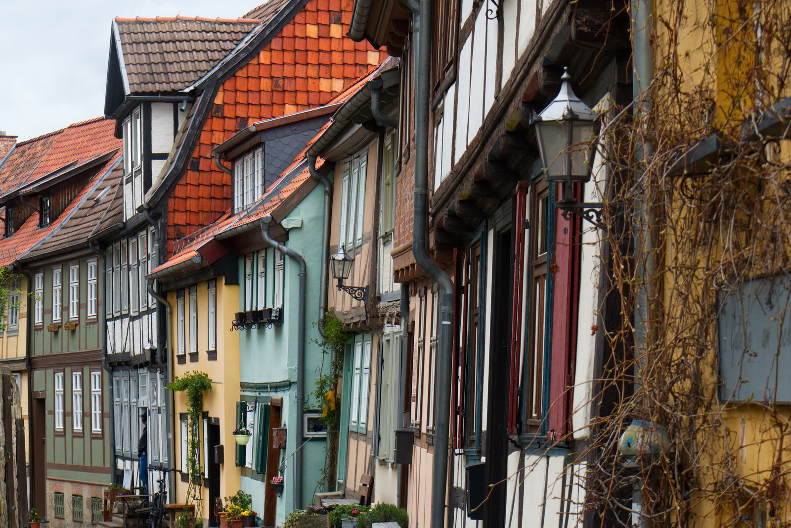 Quedlinburg, unterhalb vom Schloss