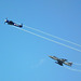 Course Seafury et Hawker Hunter Trainer (La Ferté Alais 2014)