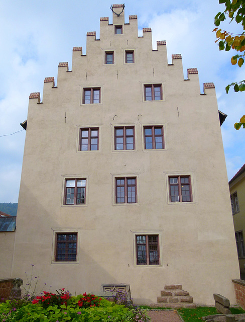 Kommunikationsmuseum mit Hirschgeweih