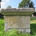 aldwincle all saints church, northants , c17 tomb of joan thorp +1655 (10)