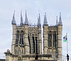 Lincoln Cathedral from Lincoln Gaol Cafe