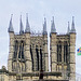 Lincoln Cathedral from Lincoln Gaol Cafe