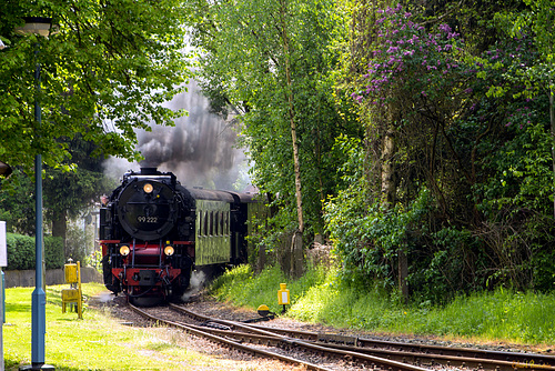 Arrival at Straßberg