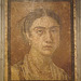 Mosaic Portrait of a Woman from Pompeii in the Naples Archaeology Museum, July 2012