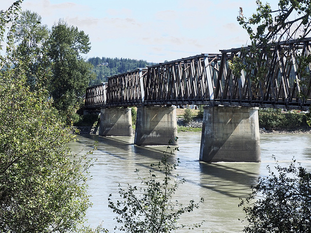 Fraser River Bridge.