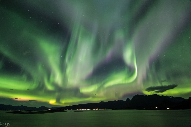 Northern Lights over Hadselfjord