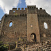 Façade du haut-castrum de Chalucet