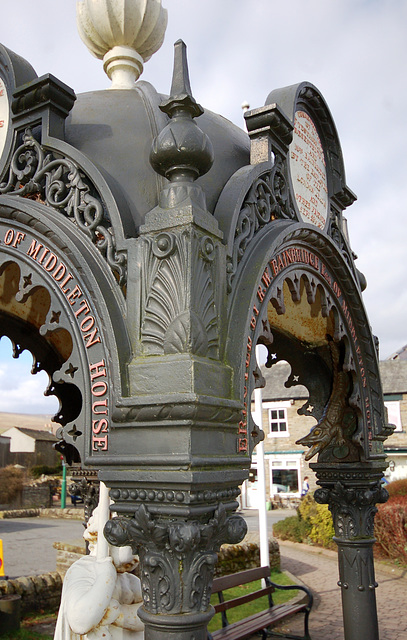 Bainbridge Memorial Fountain, Horse Market, Middleton in Teesdale, Durham