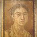 Mosaic Portrait of a Woman from Pompeii in the Naples Archaeology Museum, July 2012