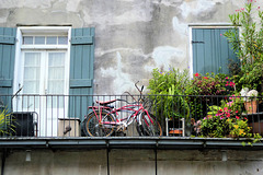 HFF: Balkon im French Quarter/ New Orleans