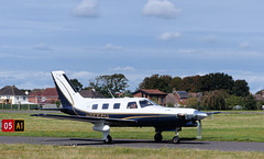 N955SH at Solent Airport (1) - 7 September 2020
