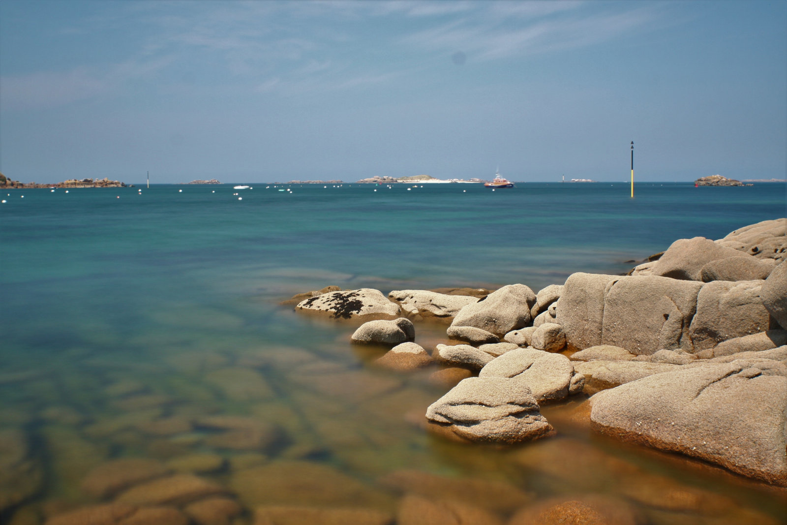 Trébeurden calme et bleu