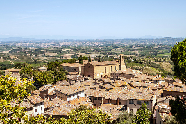 San Gimignano - looking outwards