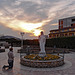 The sun sets, faith no! Face to face with Mary - Bosnia ed Erzegovina (HDR image)