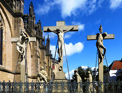 DE - Xanten - Crucifixion group at St. Viktor