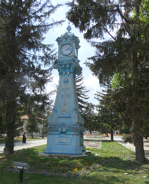 Braila- Central Clock in Traian Square